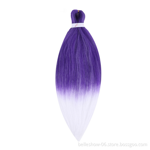 Hot sell Pre Stretched Japanese Fiber Jumbo Yaki spetra pre stretched braiding hair